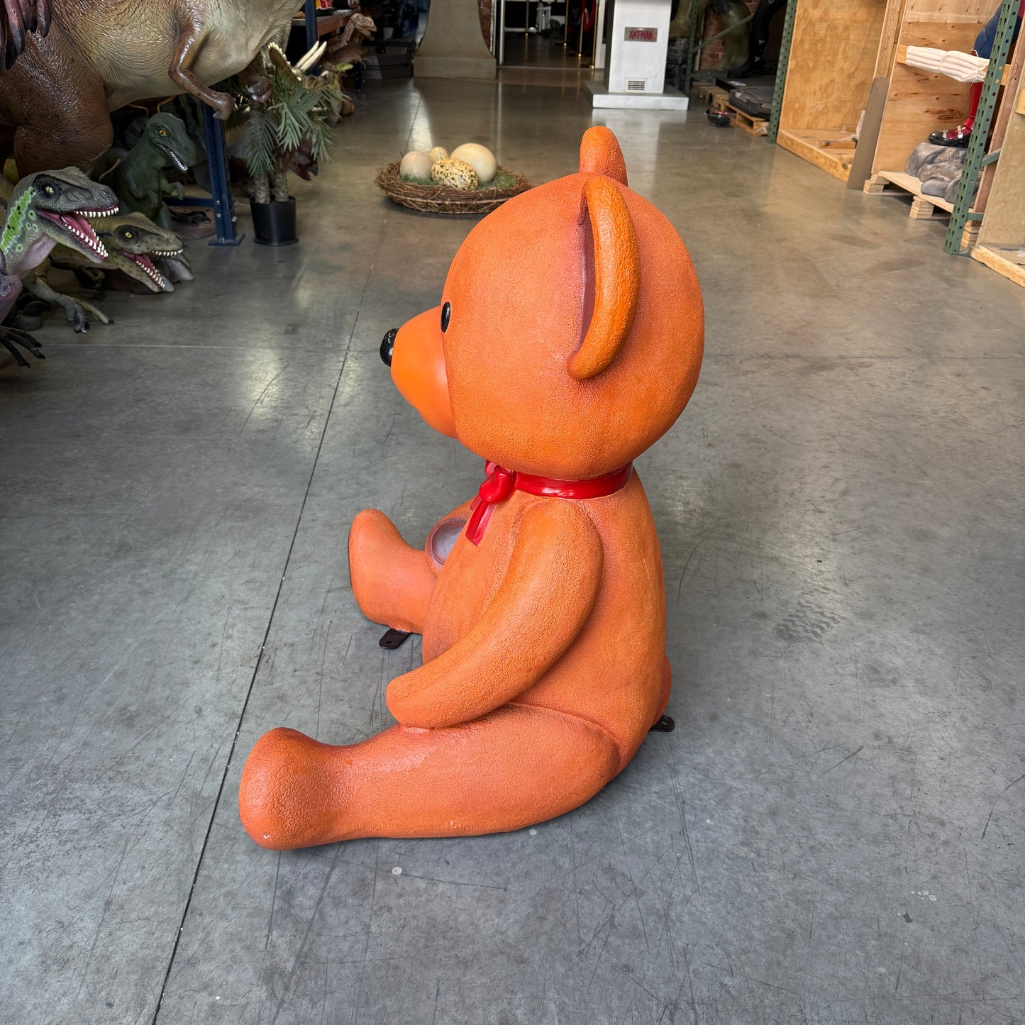 Sitting Teddy Bear Statue