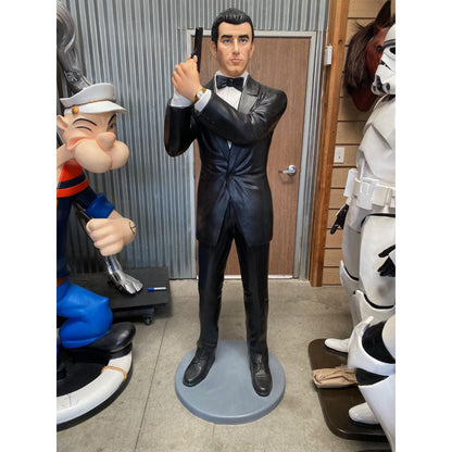 Secret Agent Life Size Statue