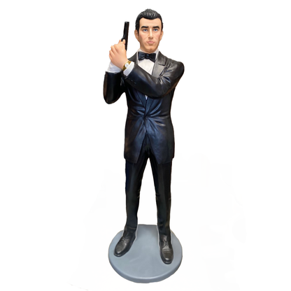 Secret Agent Life Size Statue