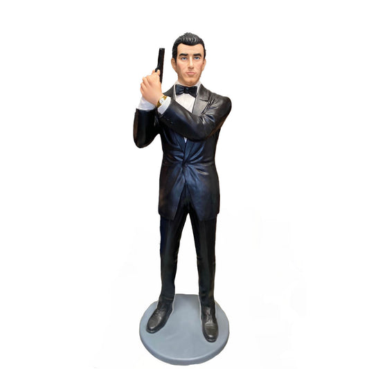 Secret Agent Life Size Statue