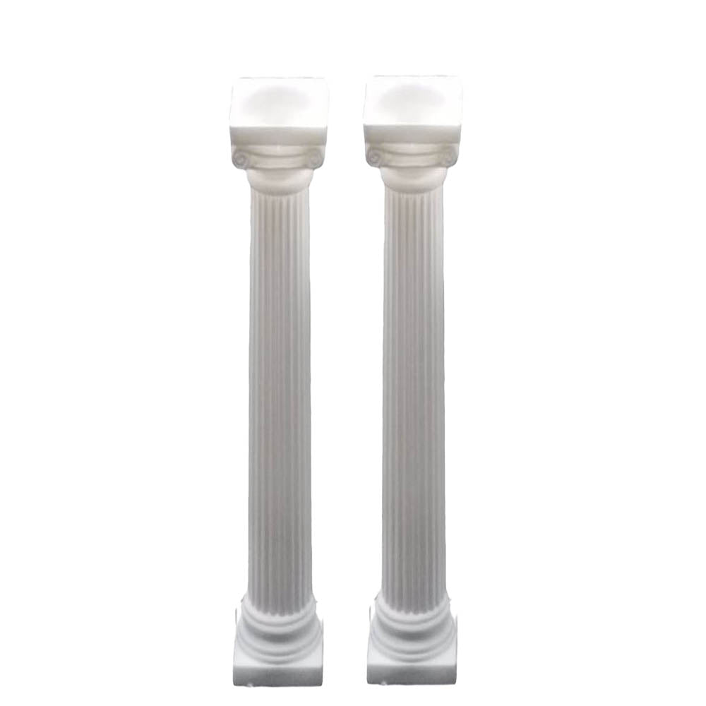 Plastic Column Pillars Set of 2