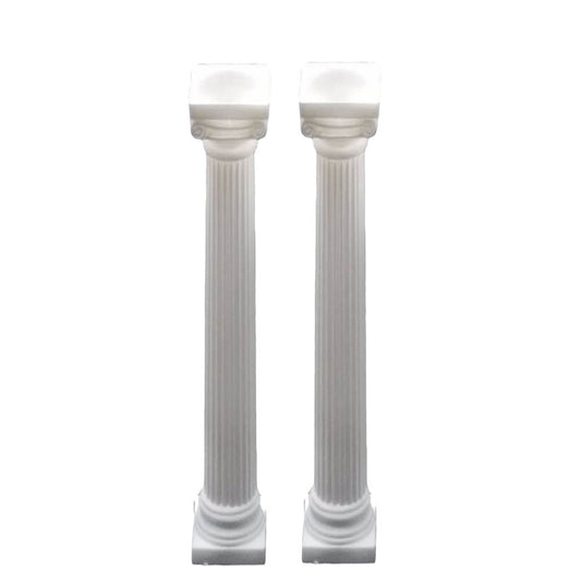 Plastic Column Pillars Set of 2