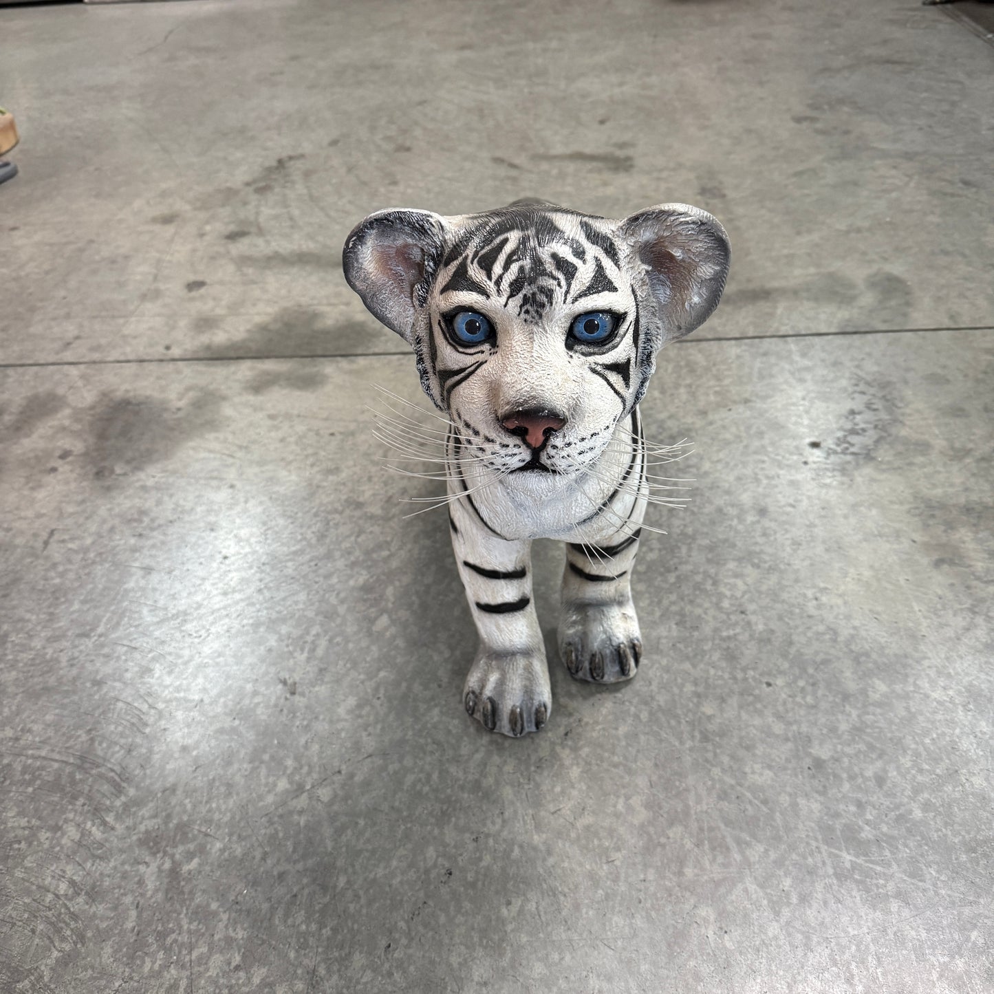 Siberian Tiger Cub Standing Statue