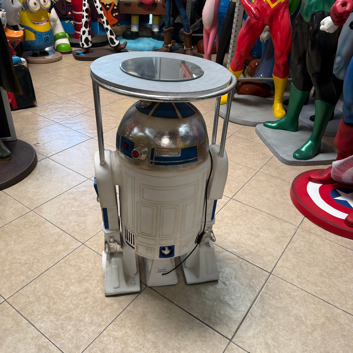 Droid Robot Table Statue