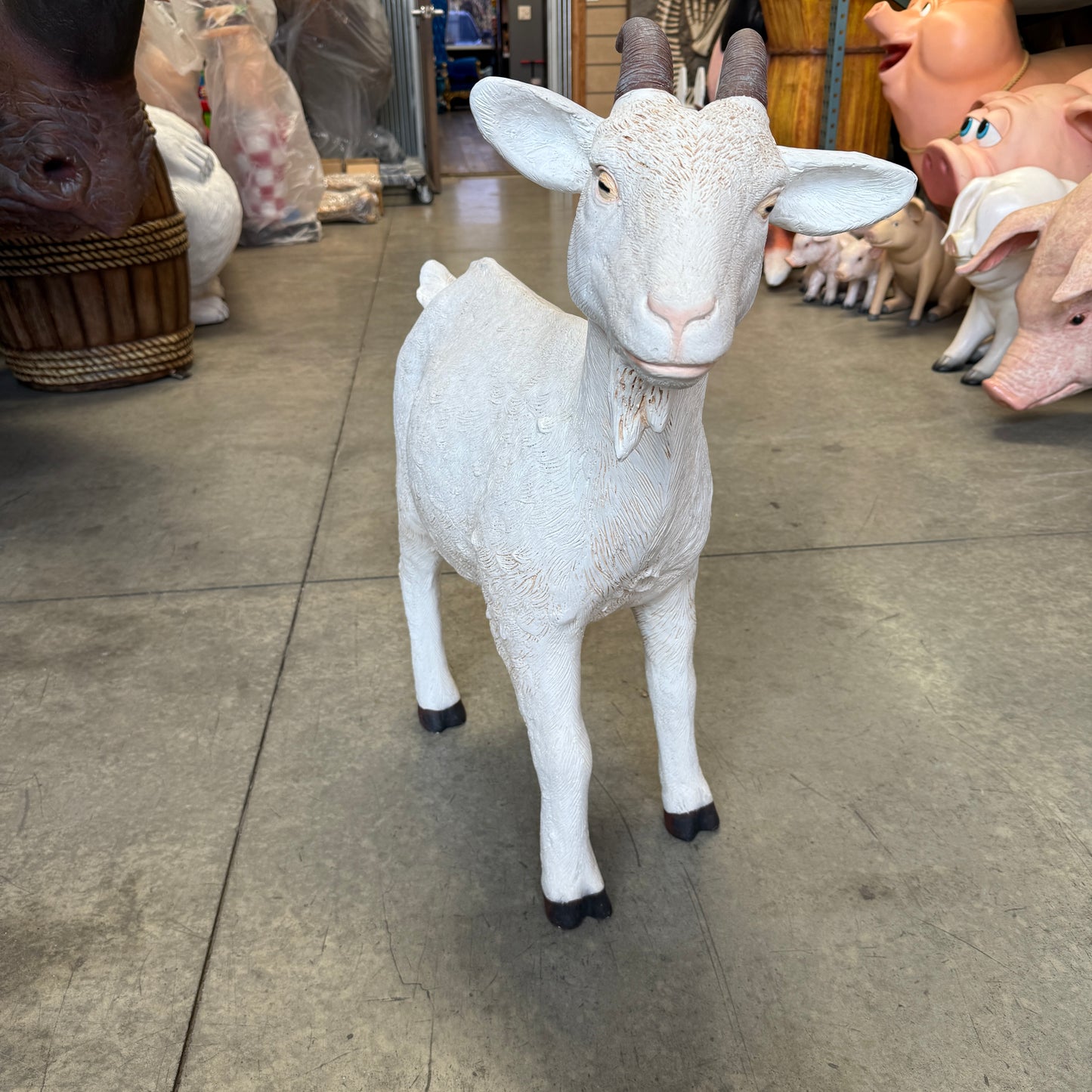 Goat Standing Statue