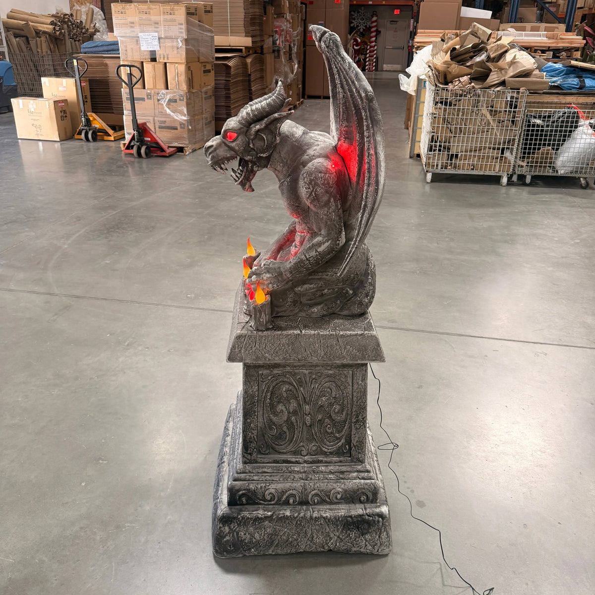 Light Up Gargoyle Statue LP-1015108095-HD