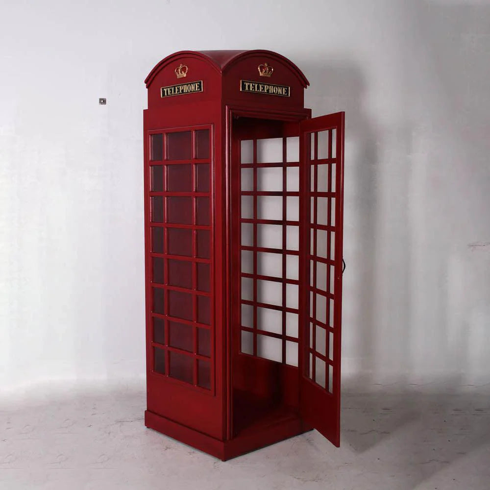 British Phone Booth Life Size Statue