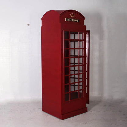 British Phone Booth Life Size Statue