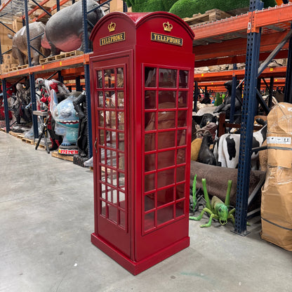 British Phone Booth Life Size Statue F0148-DF4210-G