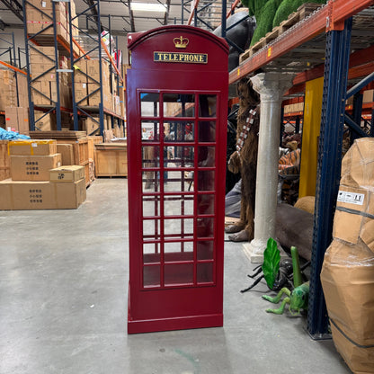 British Phone Booth Life Size Statue F0148-DF4210-G