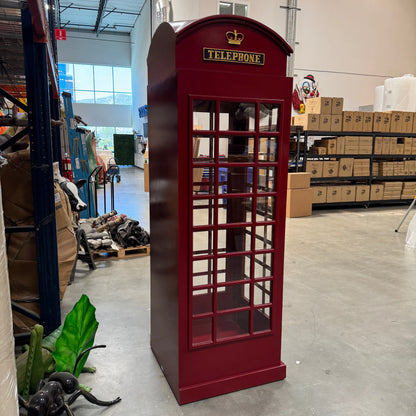 British Phone Booth Life Size Statue F0148-DF4210-G