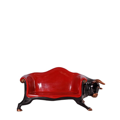 Bull Sofa Statue