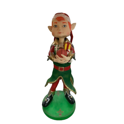 Christmas Elf Boy Statue