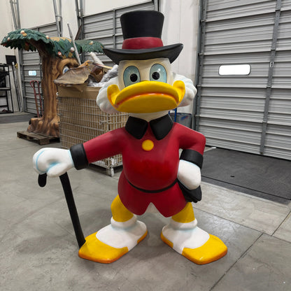 Cartoon Duck In Hat Statue CC062-DY004-A
