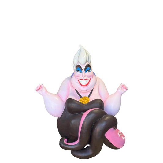 Evil Villain Lady Octopus Statue