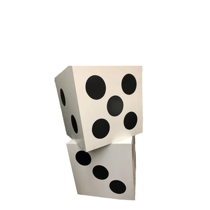 Giant Dice Set Over Size Statue