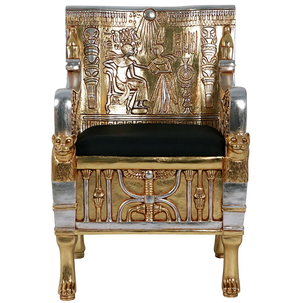 Egyptian Arm Chair Statue F0109-FOECSG-H