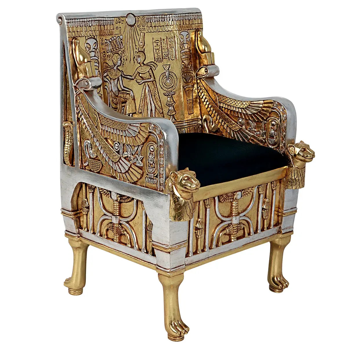 Egyptian Arm Chair Statue F0109-FOECSG-H
