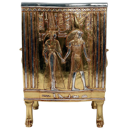 Egyptian Arm Chair Statue F0109-FOECSG-H
