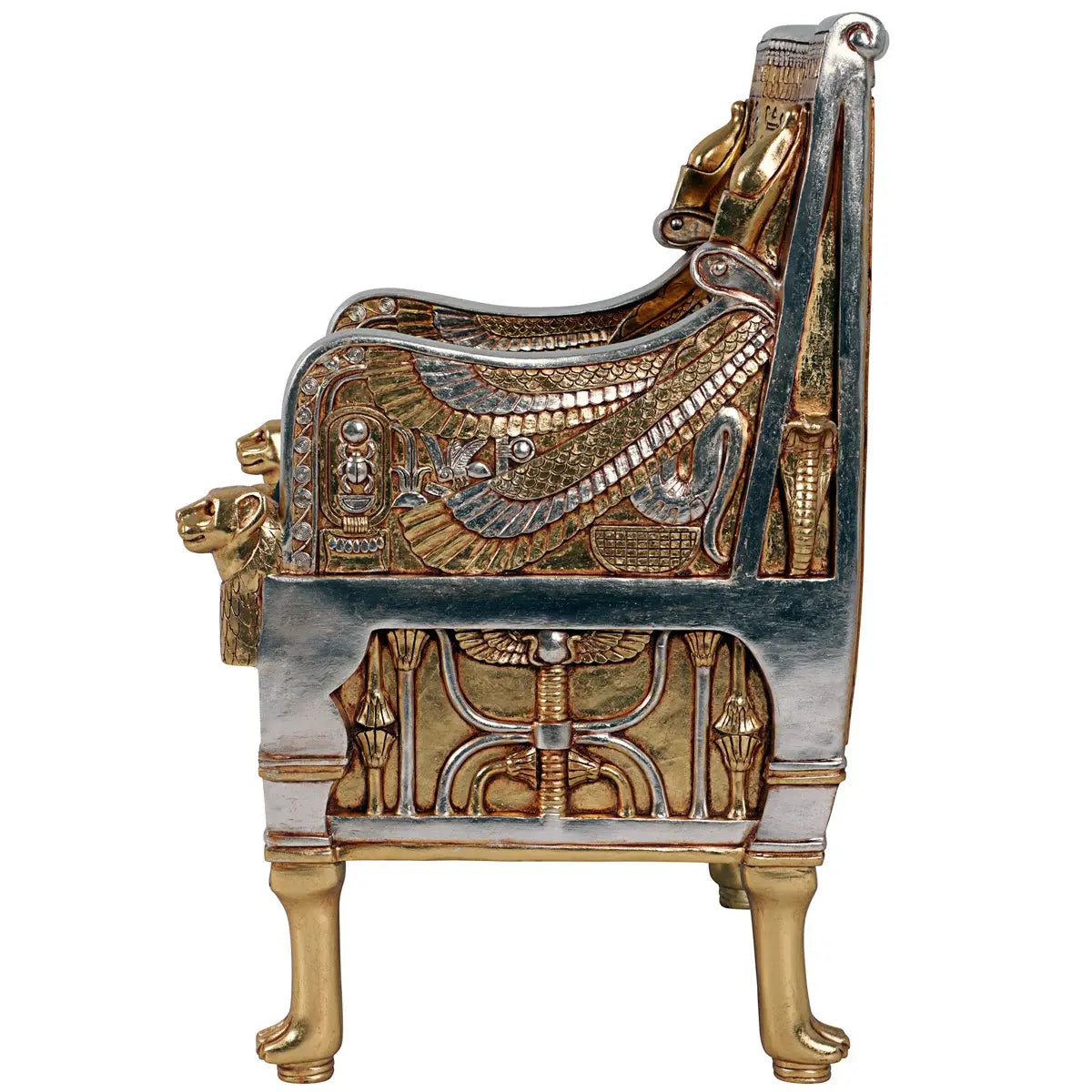Egyptian Arm Chair Statue F0109-FOECSG-H