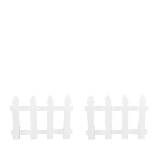 2 White Picket Fence Prop