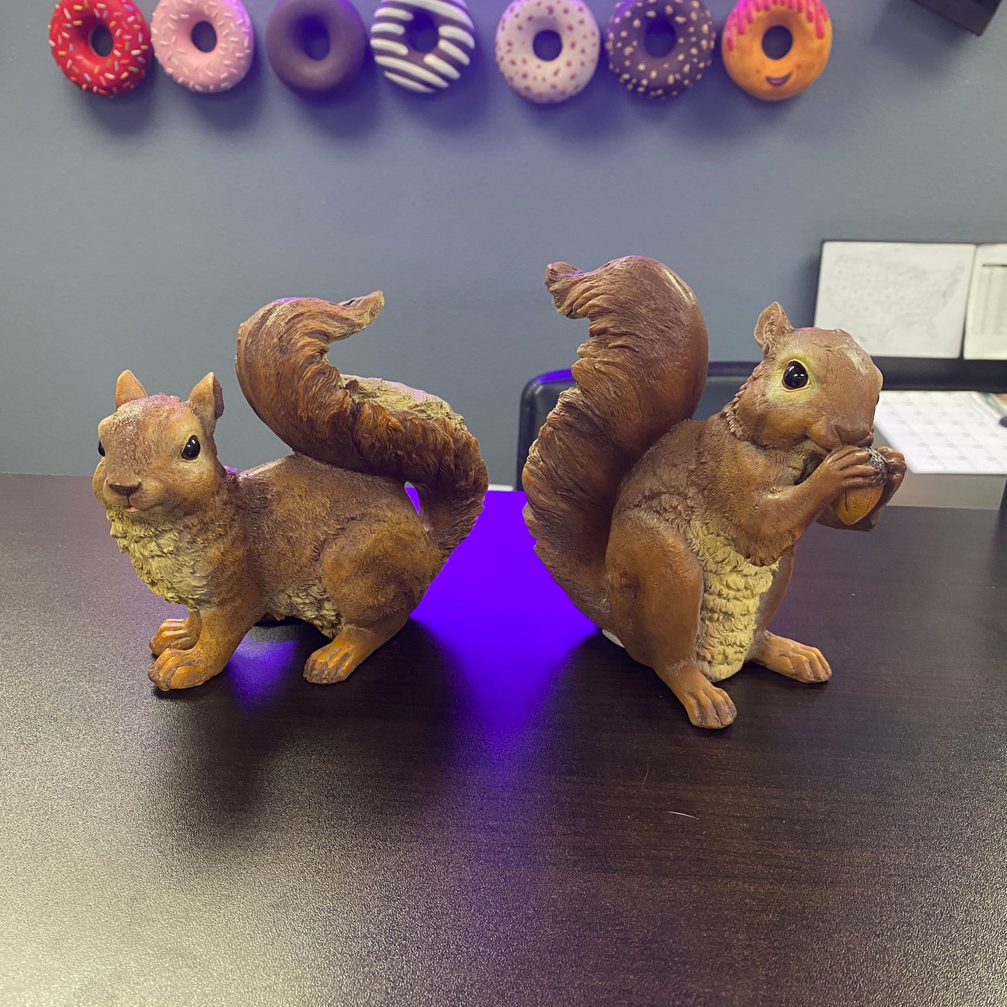 Standing Squirrel Statue