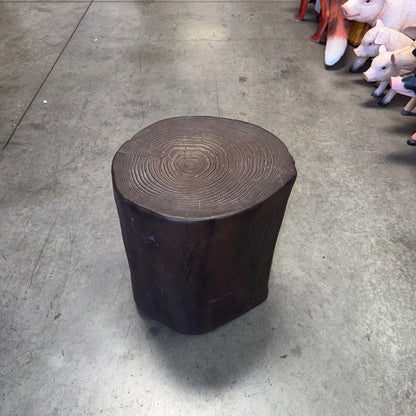 Tree Stump Stool Statue