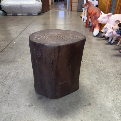 Tree Stump Stool Statue