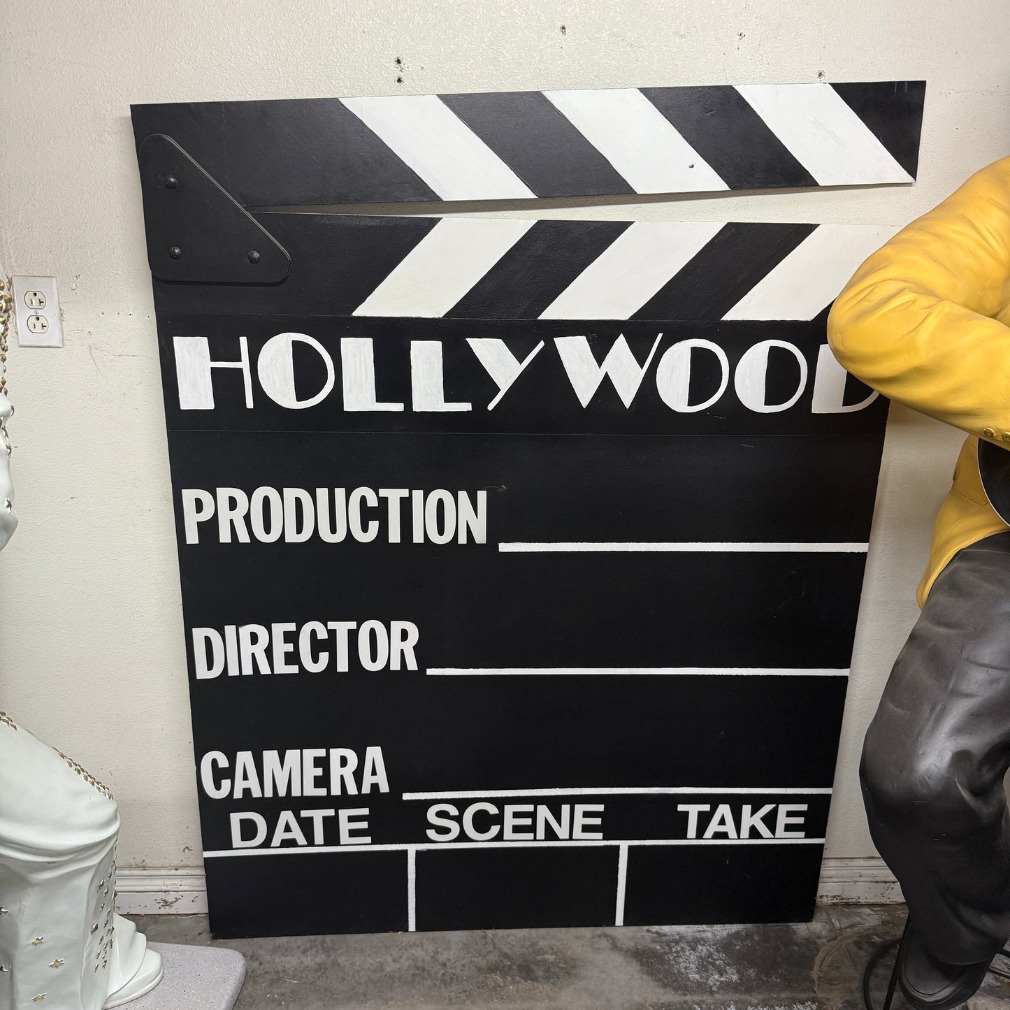 Clapperboard Movie Decor Statue