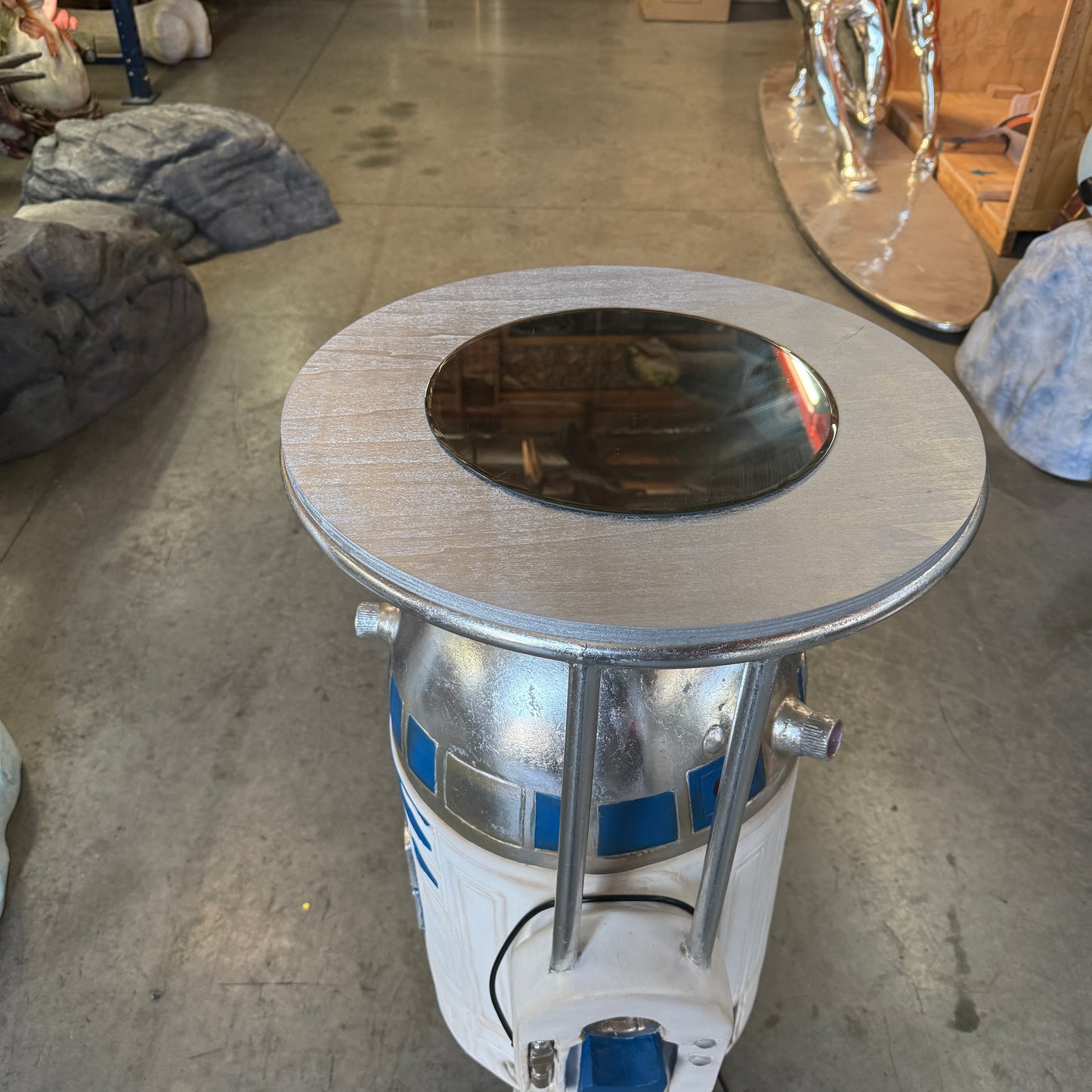 Droid Robot Statue