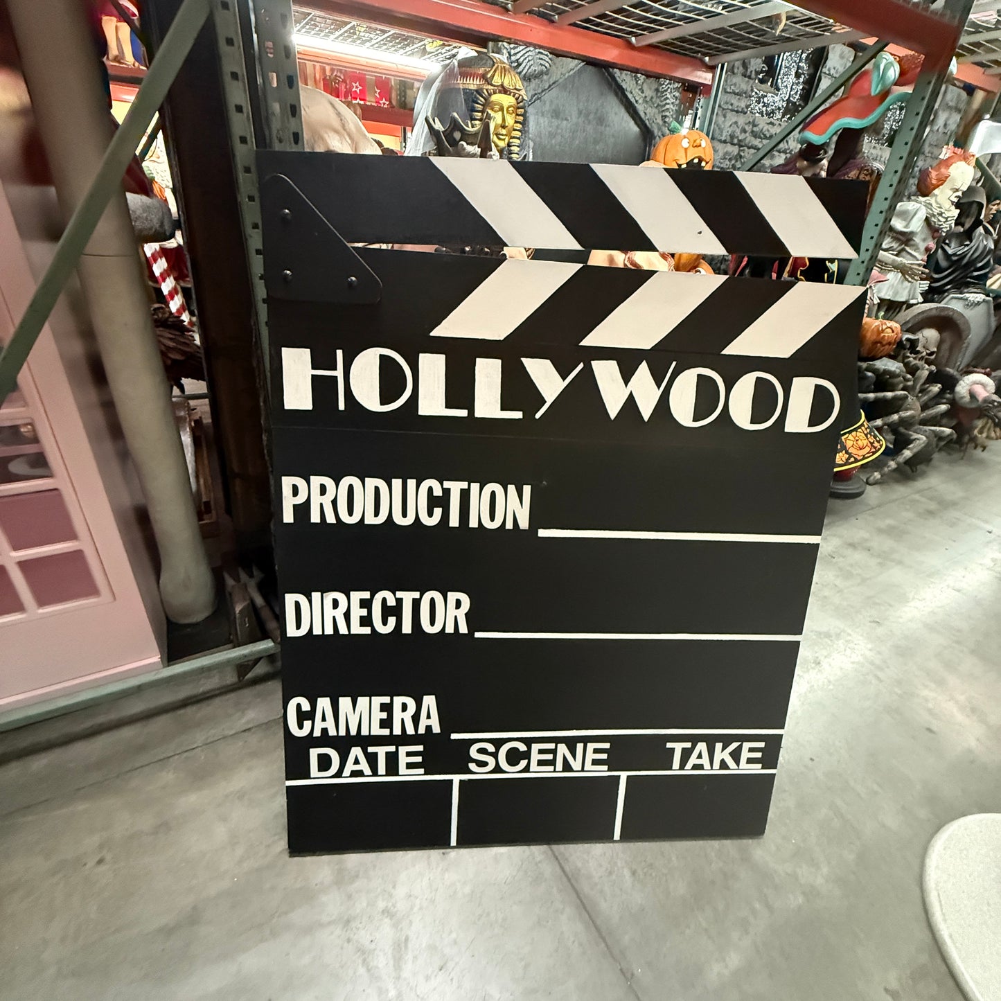 Clapperboard Movie Decor Statue