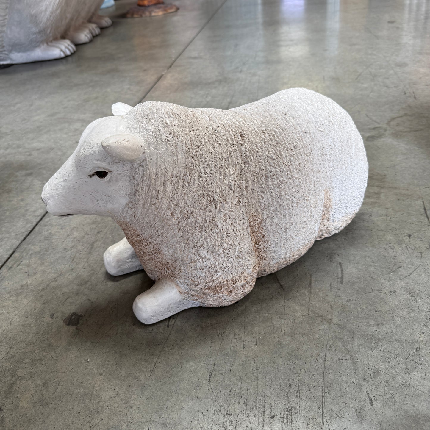 Texelaar Baby Sheep Laying Statue