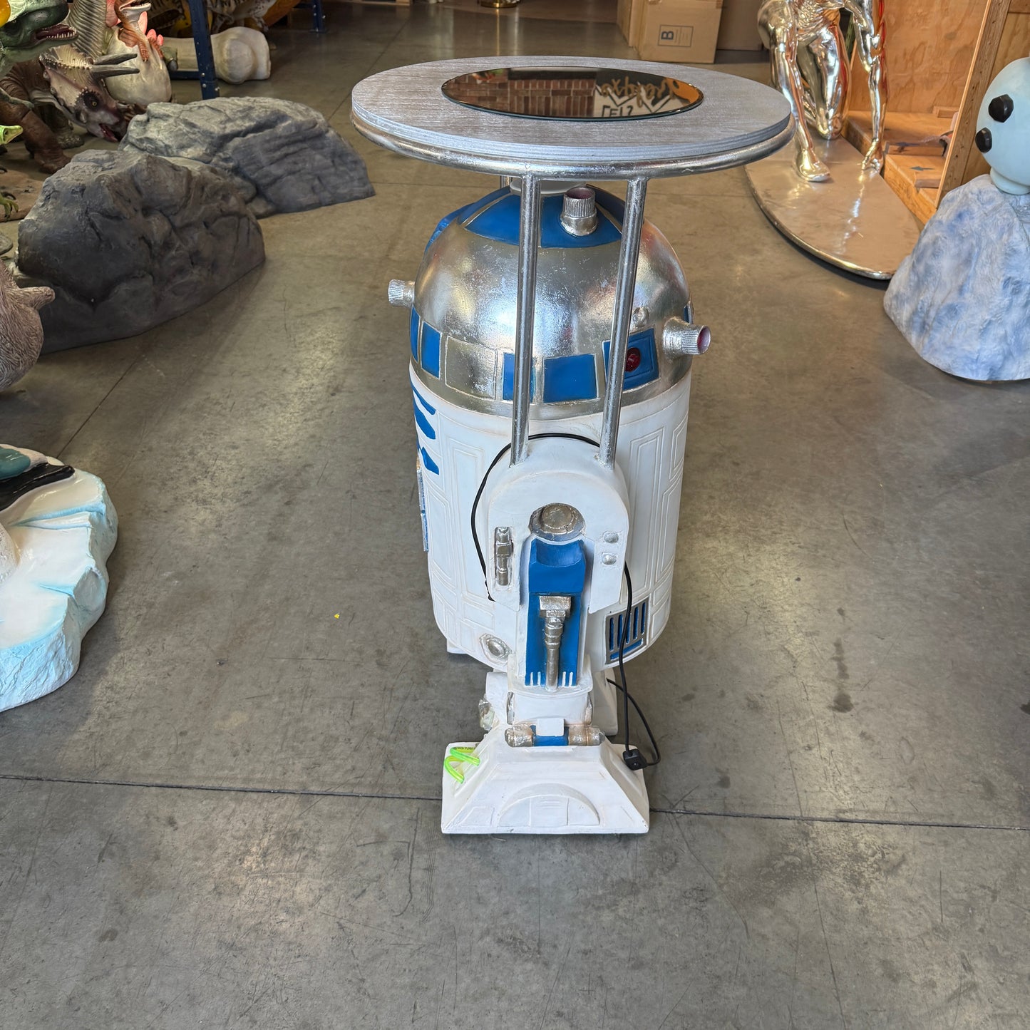 Droid Robot Statue