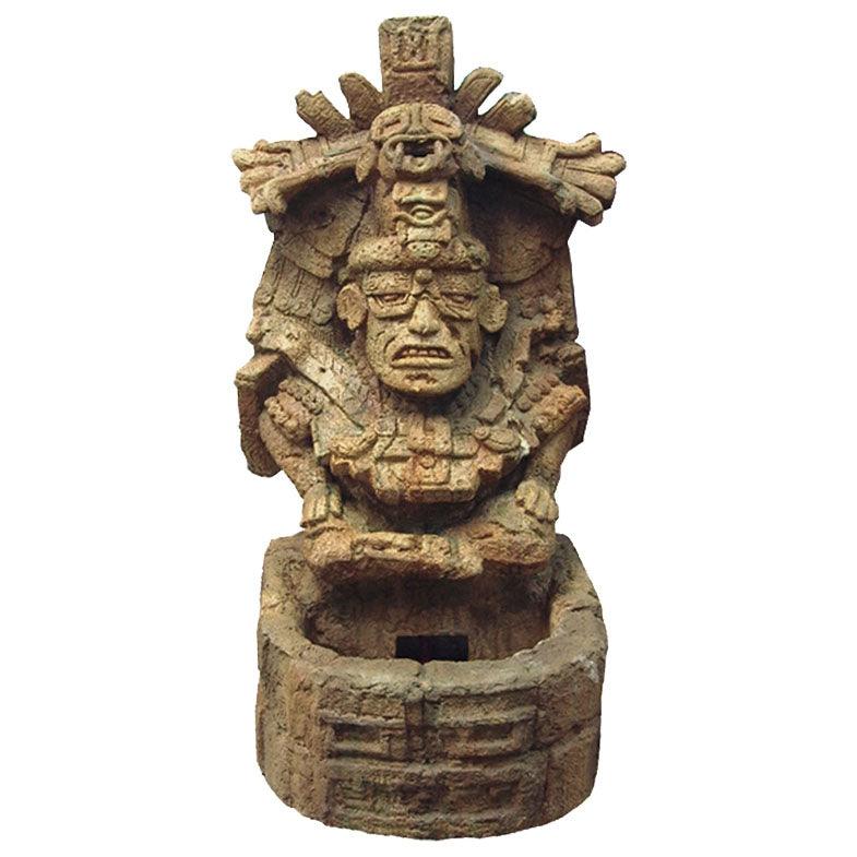 Fountain Inca Aztec Wall Decor Statue