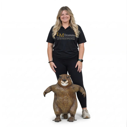 Strong Groundhog Statue A0109-4113-1-T