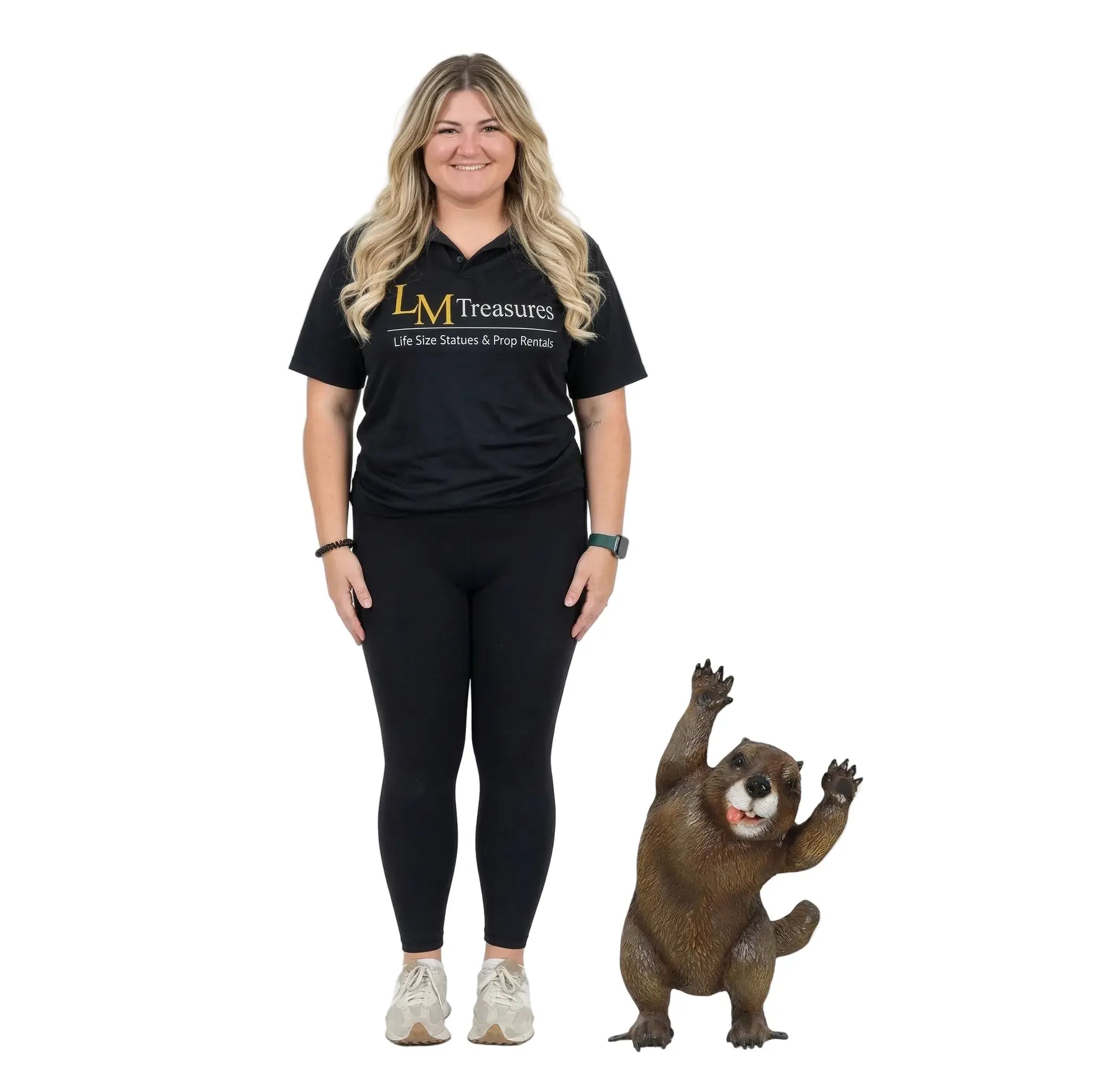 Wild Groundhog Statue A0109-4113-3-T