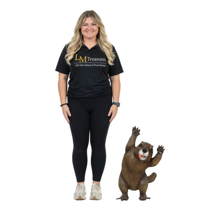 Wild Groundhog Statue A0109-4113-3-T
