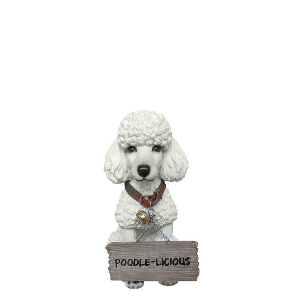 French Poodle FiFi Table Top Statue