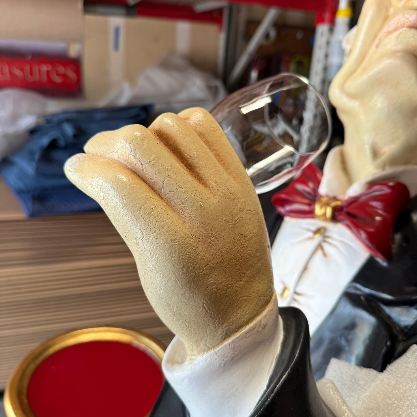 Connoisseur Butler Life Size Statue