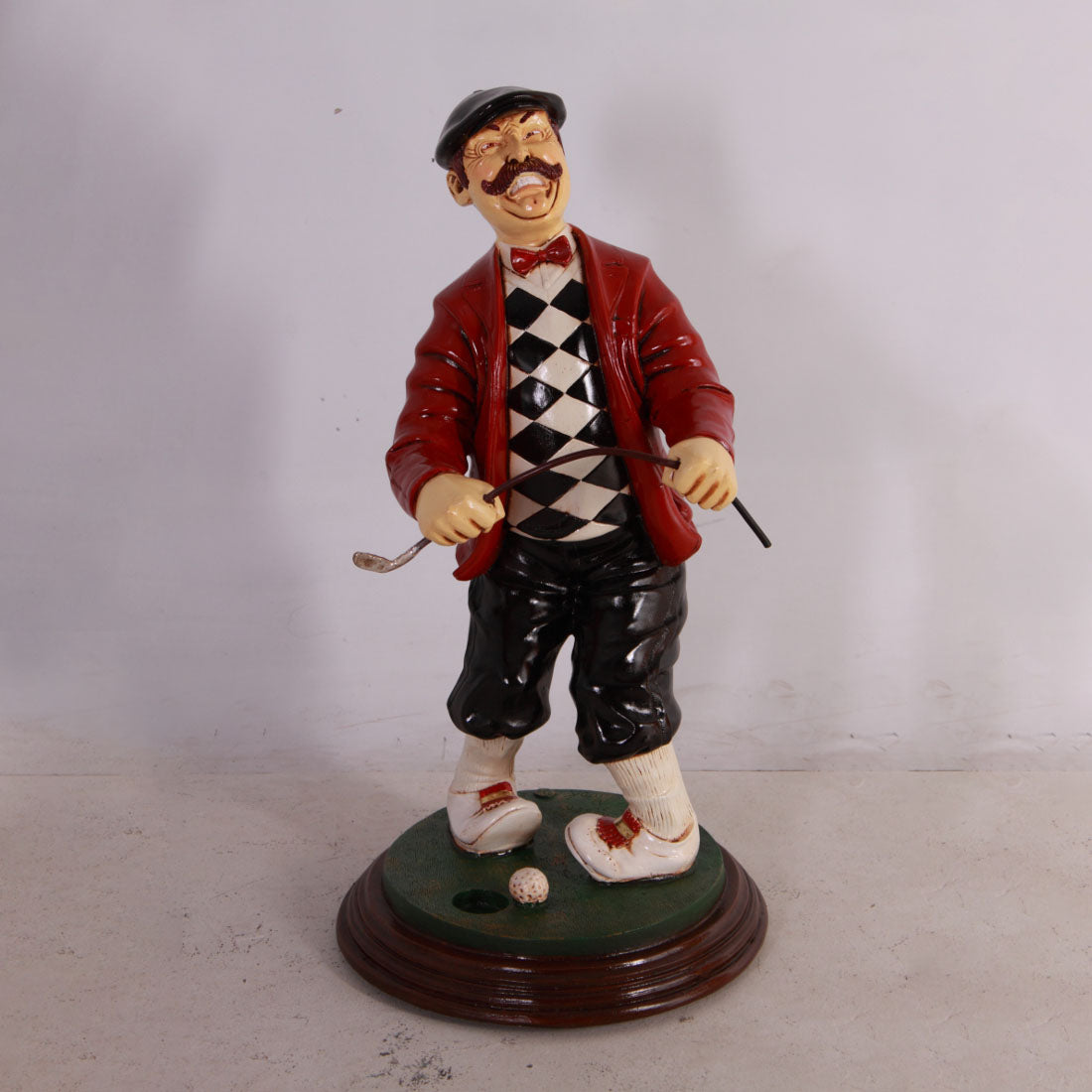 Golfer Frustrated Small Statue