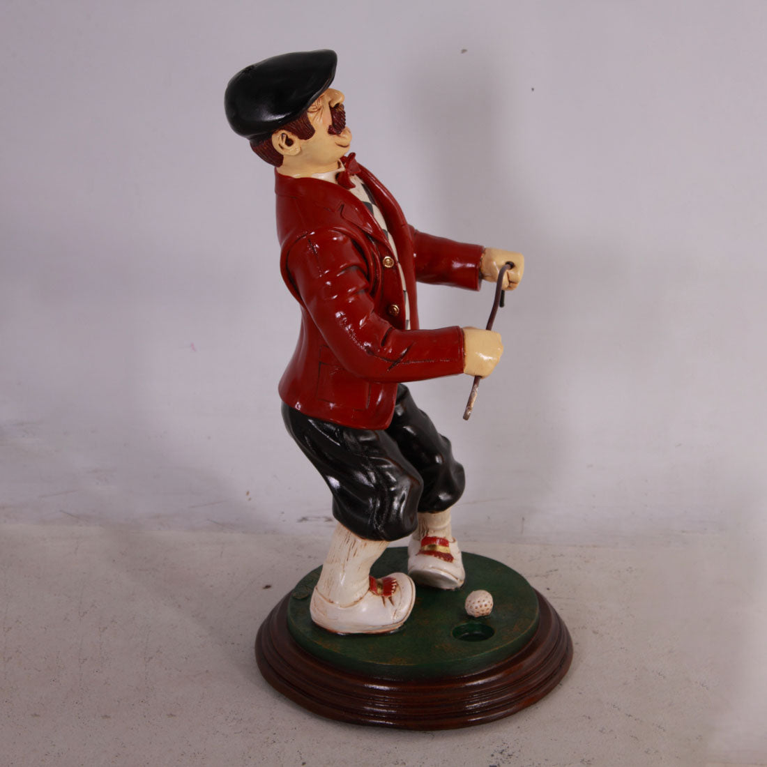 Golfer Frustrated Small Statue