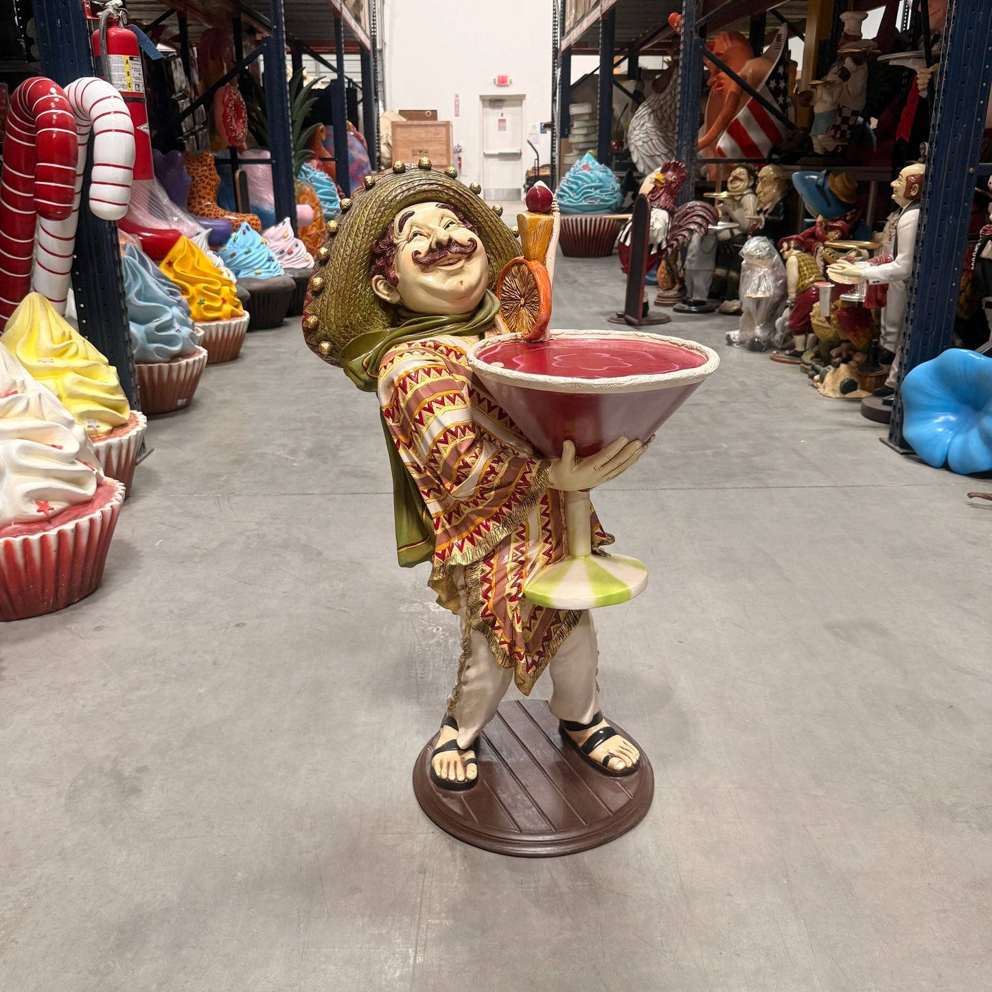 Mexican Cocktail Waiter 3 ft R0062-HFMCW-H