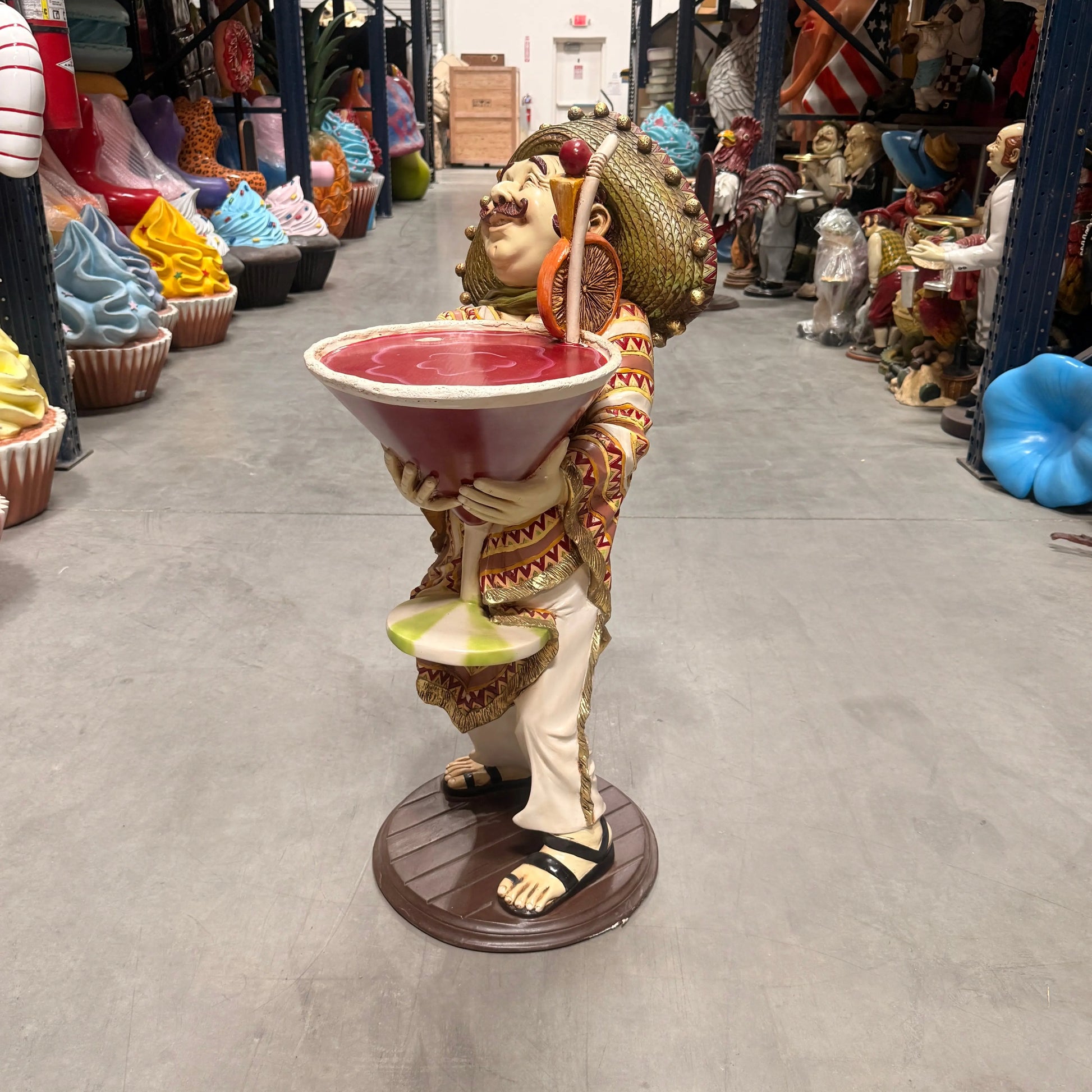 Mexican Cocktail Waiter 3 ft R0062-HFMCW-H