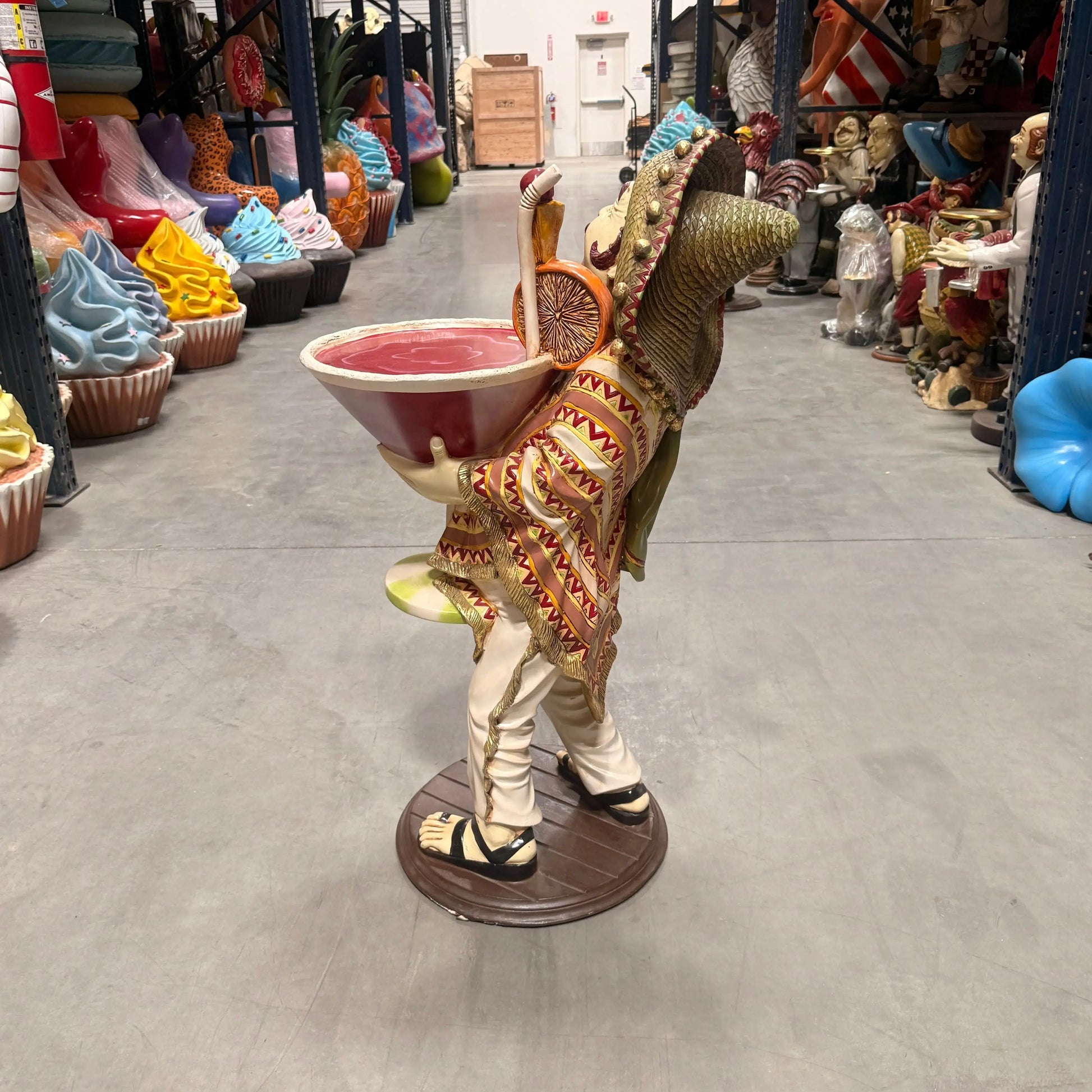 Mexican Cocktail Waiter 3 ft R0062-HFMCW-H