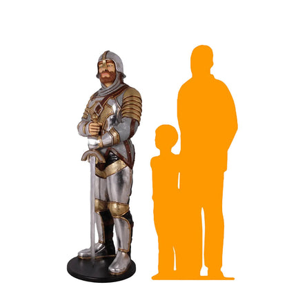 Knight Warrior Life Size Statue LS348-HFWA6-H