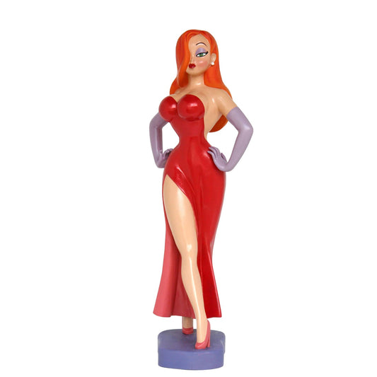 Jessica In Red Life Size Statue