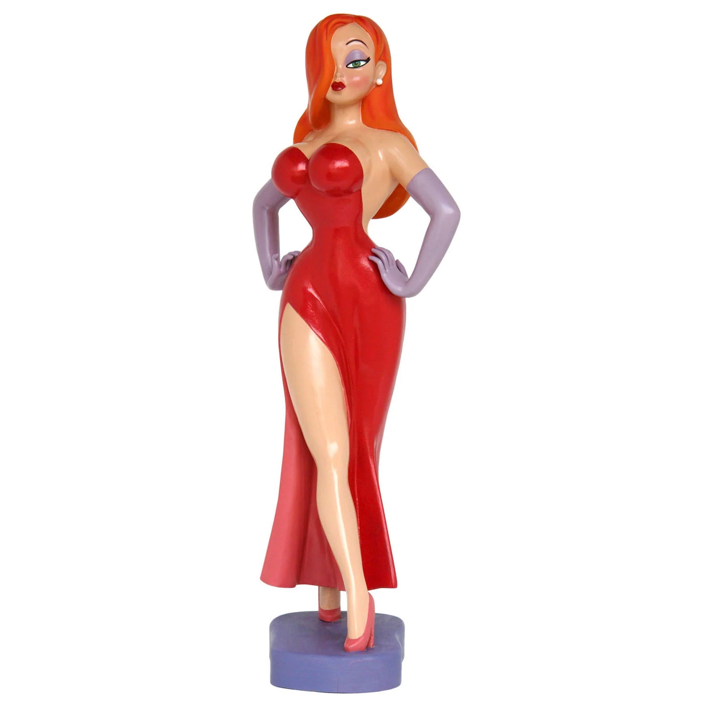 Jessica In Red Life Size Statue