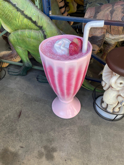 Ice Cream Milkshake Statue - LM Treasures Prop Rentals 