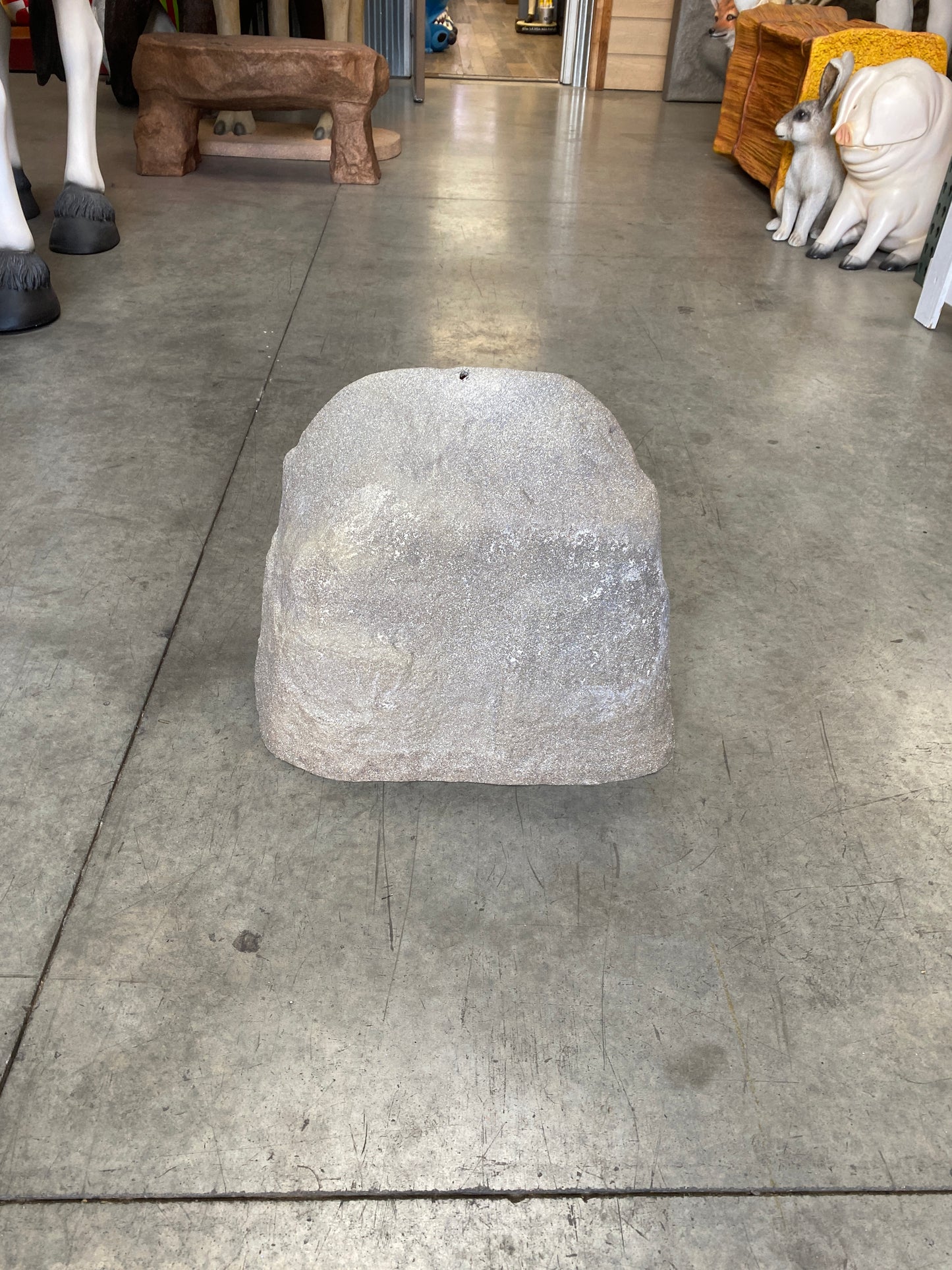 Small Plastic Rock Statue