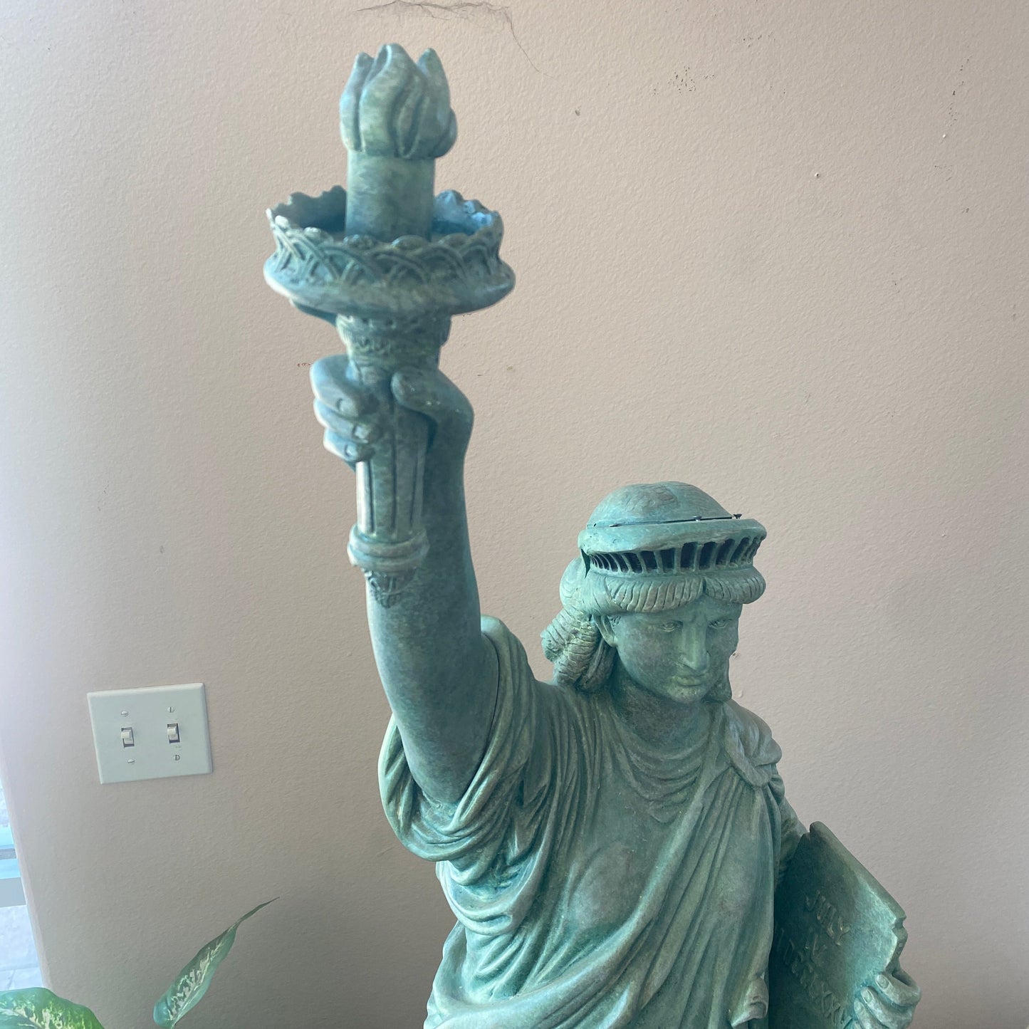 Small Statue of Liberty on Base